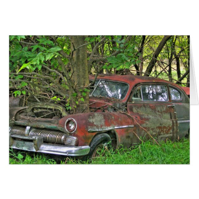 1950年の水星カード (正面横)