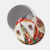 1950年の眼球サンドイッチ マグネット (正面/裏面)