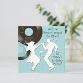 1950年の誕生日パーティーの招待状 招待状 (スタンド正面)