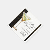 1950年の誕生日パーティー スタンダードカクテルナプキン (角)