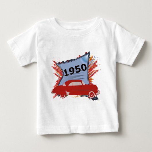 1950年のChevy ベビーTシャツ (正面)