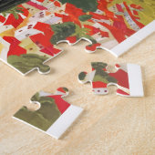 1950年のTascoメキシコ旅行ポスター ジグソーパズル (側面)