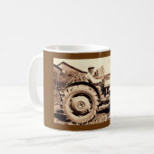 1950年トラクタマグ コーヒーマグカップ (正面左)