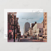 1950年ペンシルバニア州アレンタウン ポストカード (正面/裏面)