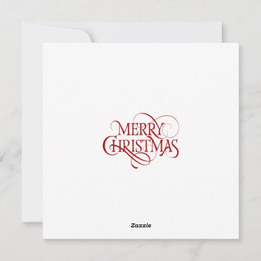 1950年ヴィンテージクリスマスレディと犬 シーズンカード (裏面)