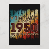 1950年ヴィンテージ オリジナルパーツ ポストカード (正面)