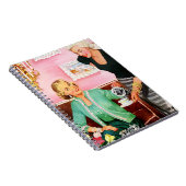 1950年代のアフタヌーンティー世紀半モダンばアートメディア ノートブック (右側)