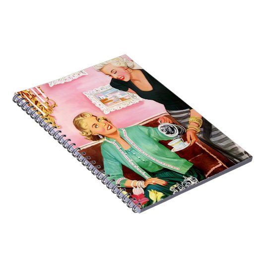 1950年代のアフタヌーンティー世紀半モダンばアートメディア ノートブック (右側)