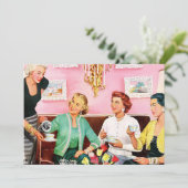 1950年代のアフタヌーンティー 招待状 (スタンド正面)