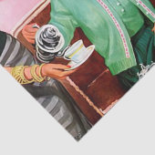 1950年代のアフタヌーンティー 薄葉紙 (詳細)