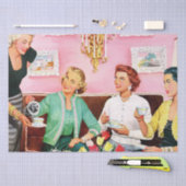 1950年代のアフタヌーンティー 薄葉紙 (クラフト)