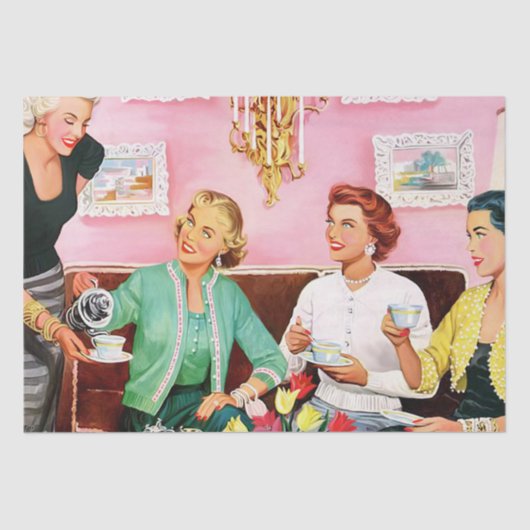 1950年代のアフタヌーンティー 薄葉紙 (正面)