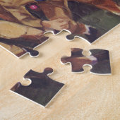 1950年代のアメリカンフットボールヴィンテージマップ ジグソーパズル (側面)