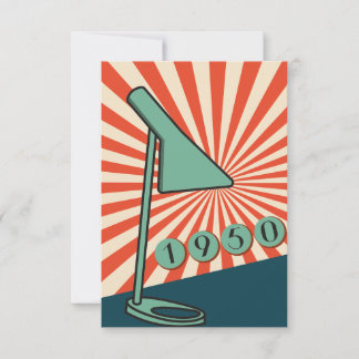 1950年代のインスパイア招待状。ヴィンテージとエレガント 招待状