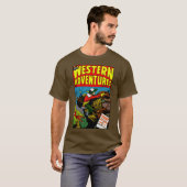 1950年代のウェスタン・アドベンチャーズTシャツ Tシャツ (正面フル)