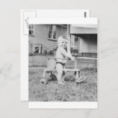 1950年代のウォーカーチャイルド ポストカード (正面/裏面)