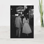 1950年代のカップル カード (正面)