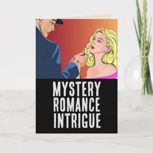 1950年代のカップル ロマンス 誕生日グリーティングカード カード (正面)