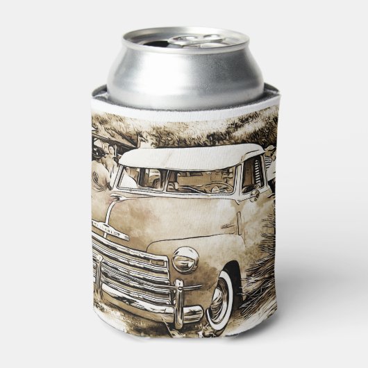 1950年代のクラシックシボレー車 缶クーラー (缶正面)