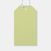 1950年代のクリスマス猫とマウス ギフトタグ (裏面)