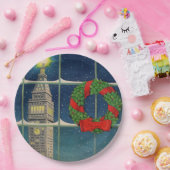 1950年代のクリスマス ペーパープレート (パーティー)