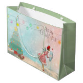 1950年代のクリスマス！ ラージペーパーバッグ (裏面アングル)