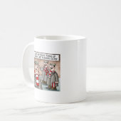 1950年代のサッカー市場 コーヒーマグカップ (正面左)