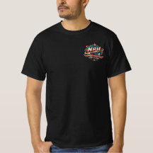 1950年代のサテライトレコードヴィンテージアトミックエラーメンズTシャツ