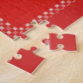 1950年代のスコッティー犬は赤 ジグソーパズル (側面)