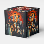 1950年代のスタイル漫画の衣装パーティーハロウィーン フェイバーボックス (正面サイド)