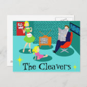 1950年代のテクラシックレビはがき ポストカード (正面/裏面)