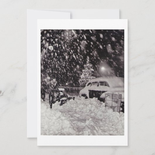 1950年代のニューヨーク市のヴィンテージ シーズンカード (正面)