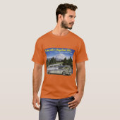 1950年代のビッグバスの冒険はここから始まる レトロ Tシャツ (正面フル)