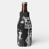 1950年代のビンテージ写真 禁酒法 ビール 抗議 ボトルクーラー (ボトル正面)