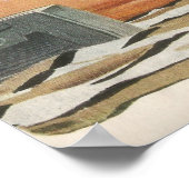 1950年代のビーチシーン ポスター (角)