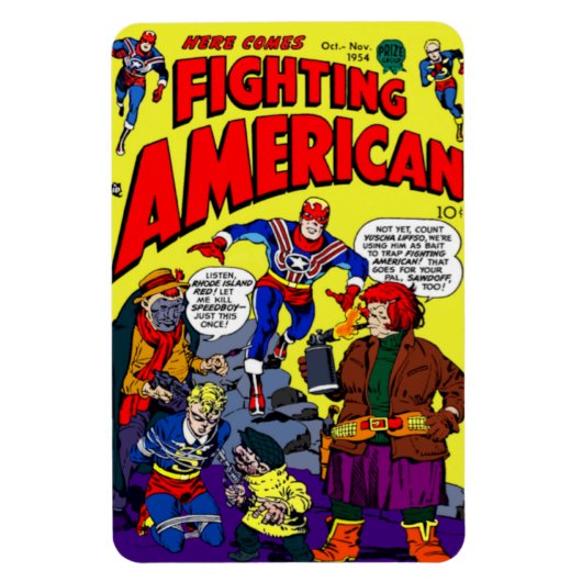 1950年代のファイティング・アメリカンマグネット マグネット (縦)