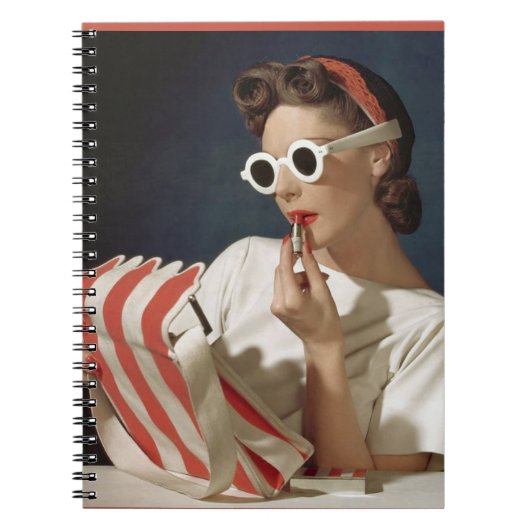 1950年代のファッション写真 ノートブック (正面)