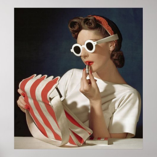 1950年代のファッション写真 ポスター (正面)