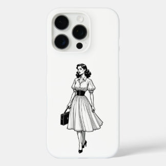 1950年代のファッション・グラマー iPhone 16 PROケース