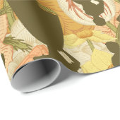 1950年代のミッドセンチュリーヴィンテージ ラッピングペーパー (ロールコーナー)