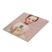 1950年代のヤードリーとアレクサンダー夫人の人形 タイル (側面)