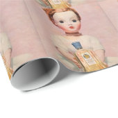 1950年代のヤードリーとアレクサンダー夫人の人形 ラッピングペーパー (ロールコーナー)