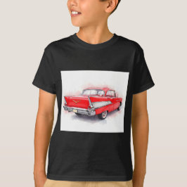 1950年代のレッドカー Tシャツ