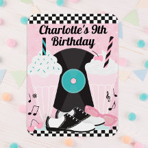 1950年代のレトロダイナー誕生日パーティー好意マグネット – そう