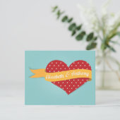 1950年代のレトロヴィンテージロカビリーピンナップミント結婚ス サンキューカード (スタンド正面)