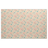 1950年代のレトロ原子パターン ファブリック (ファットクウォーター)