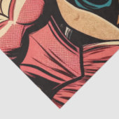 1950年代のヴィンテージロックアンドロール漫画 薄葉紙 (詳細)