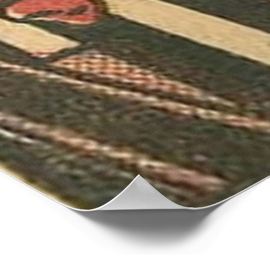 1950年代のヴィンテージ漫画ゴールデンエイジスーパーヒーローco ポスター (角)