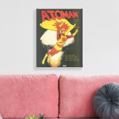 1950年代のヴィンテージ漫画スーパーヒーローウォールアート – アトマン キャンバスプリント (インサイチュ (リビング))
