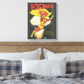 1950年代のヴィンテージ漫画スーパーヒーローウォールアート – アトマン キャンバスプリント (インサイチュ (寝室))